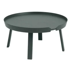 Muuto Coffee Tables*Around table large, Dark Green