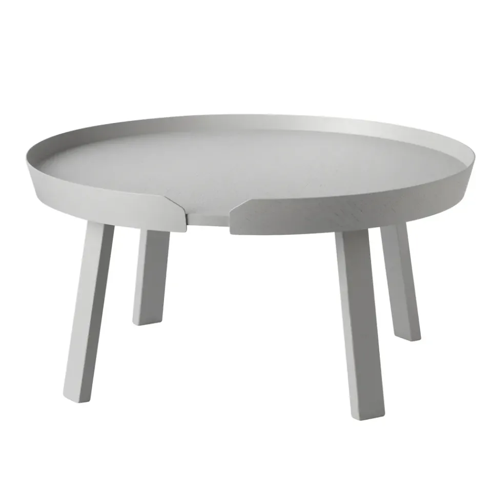 Muuto Coffee Tables*Around table large, Grey