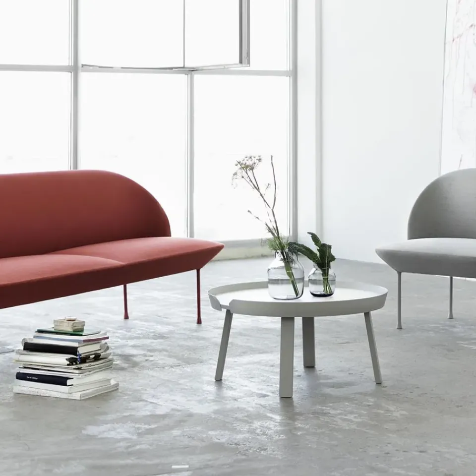 Muuto Coffee Tables*Around table large, Grey