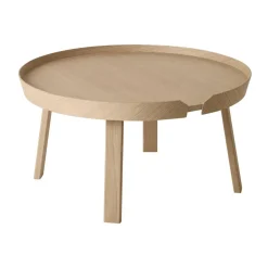 Muuto Coffee Tables*Around table large, Oak Brown