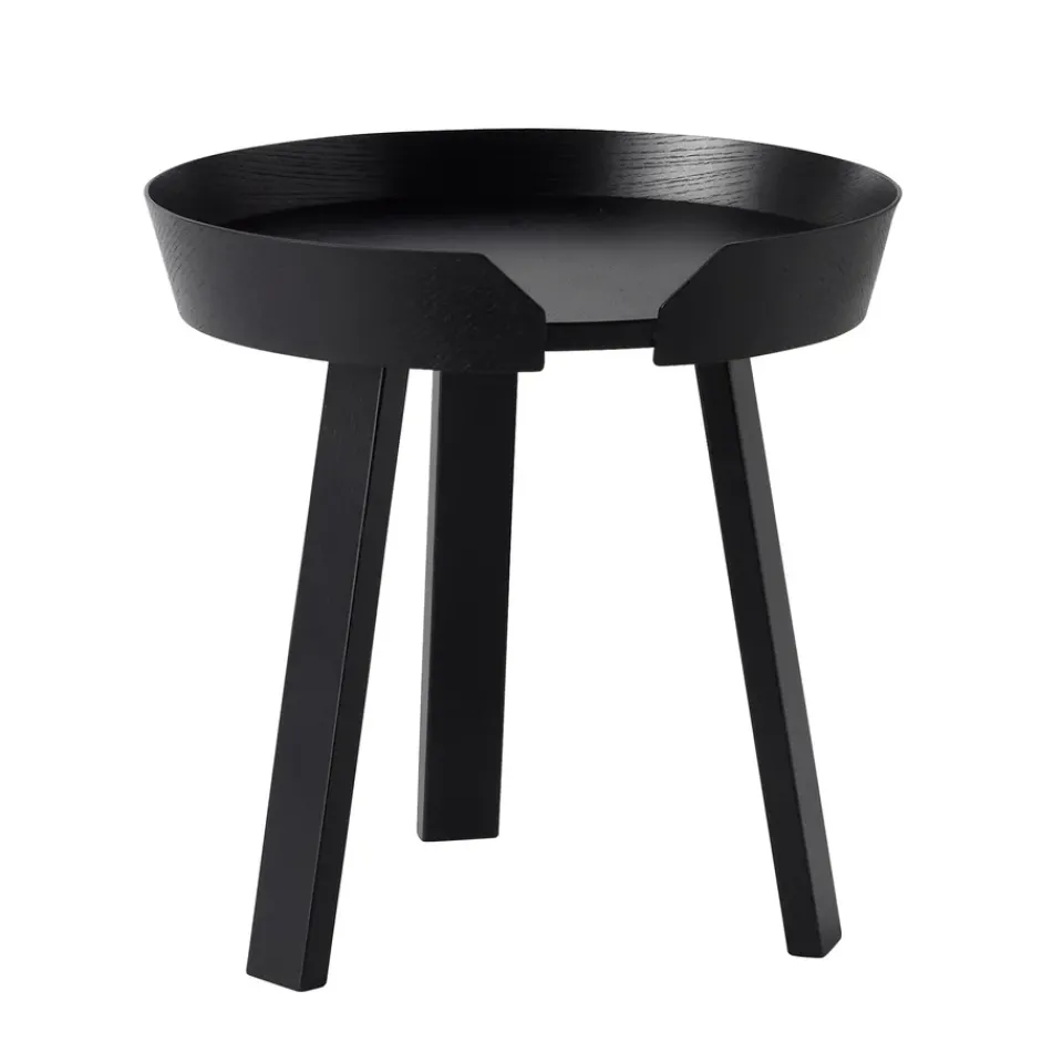Muuto Coffee Tables*Around table small, Black