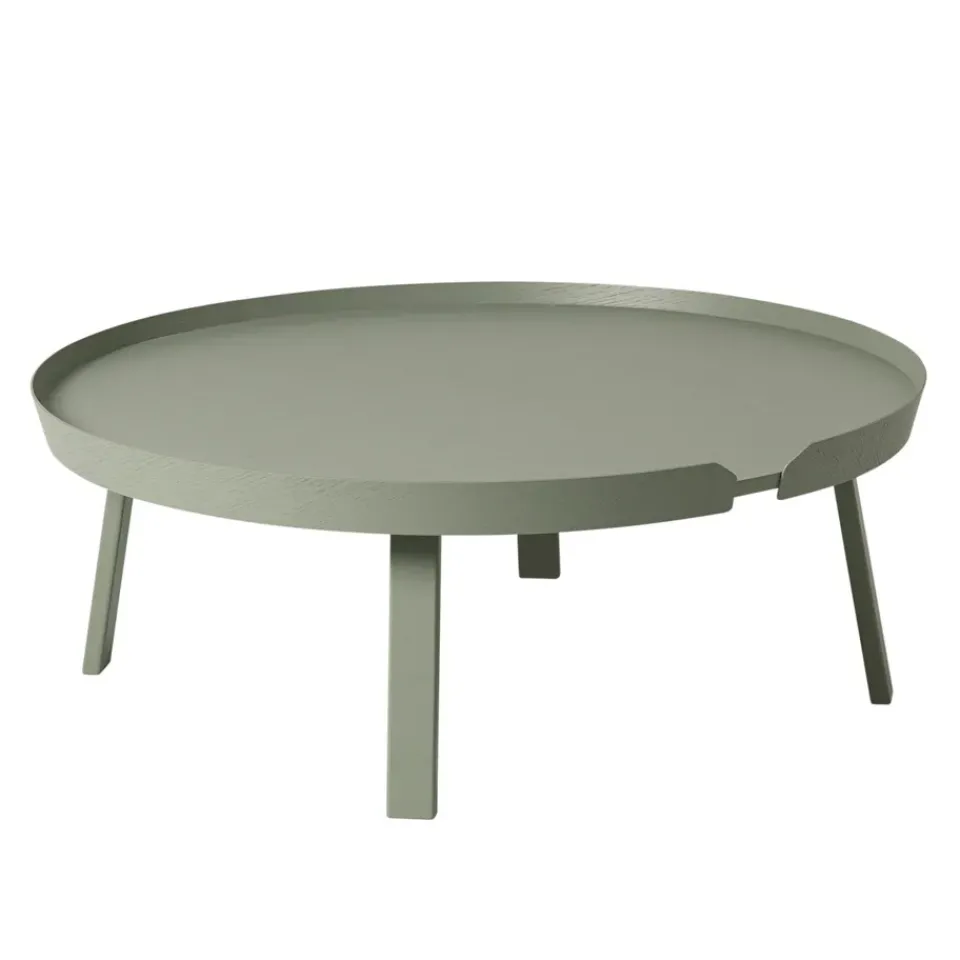 Muuto Coffee Tables*Around Table XL, Dusty Green