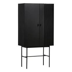 Woud Display & Glass Cabinets*Array cabinet. 80 cm, painted oak Black