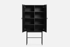 Woud Display & Glass Cabinets*Array cabinet. 80 cm, painted oak Black