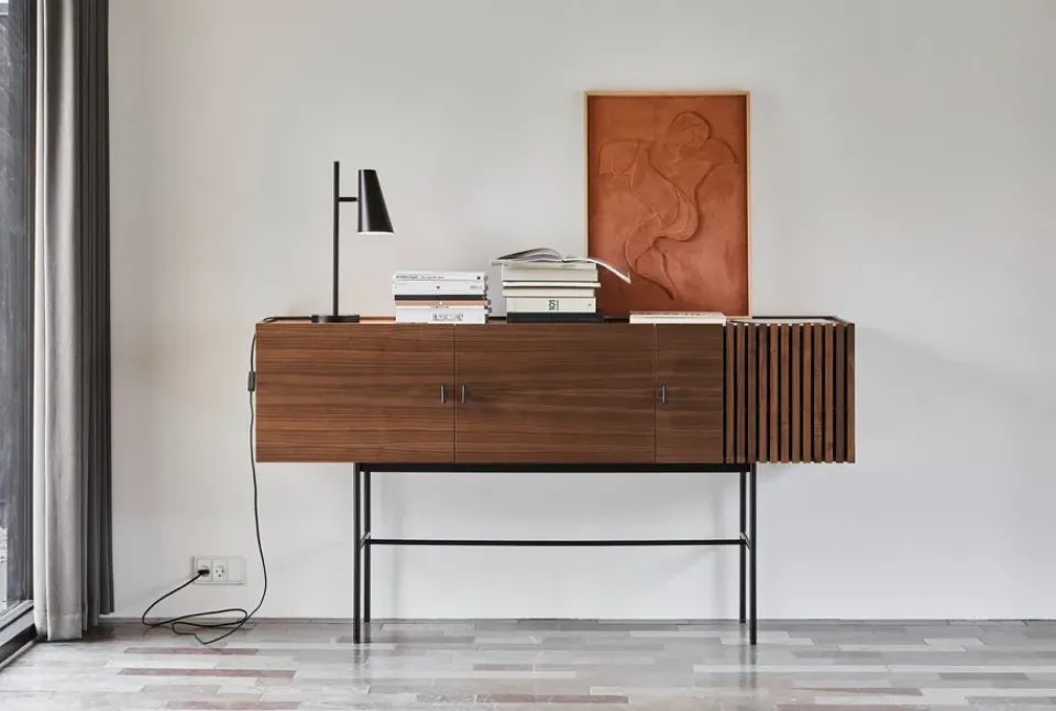 Woud Dressers & Sideboards*Array side table, 180 cm, Walnut Brown