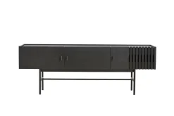 Woud T.V & Media Units|Dressers & Sideboards*Array side table, low, 150 cm, oak Black