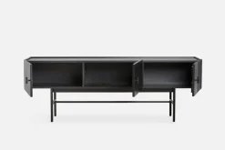 Woud T.V & Media Units|Dressers & Sideboards*Array side table, low, 150 cm, oak Black