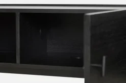 Woud T.V & Media Units|Dressers & Sideboards*Array side table, low, 150 cm, oak Black