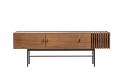 Woud T.V & Media Units|Dressers & Sideboards*Array side table, low, 150 cm, Walnut Brown