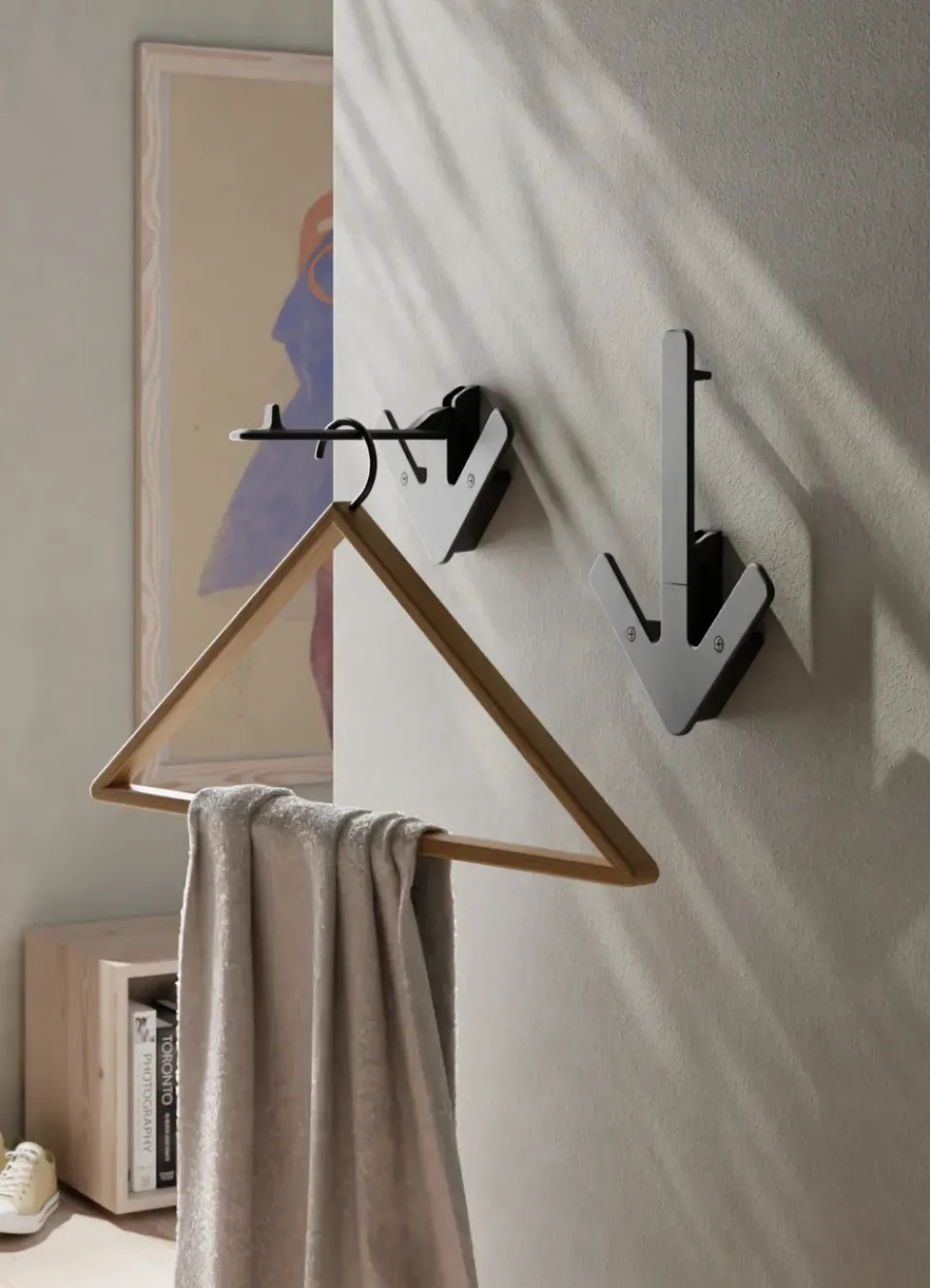 Design House Stockholm Clothes Hooks & Hangers*Arrow hanger, Black