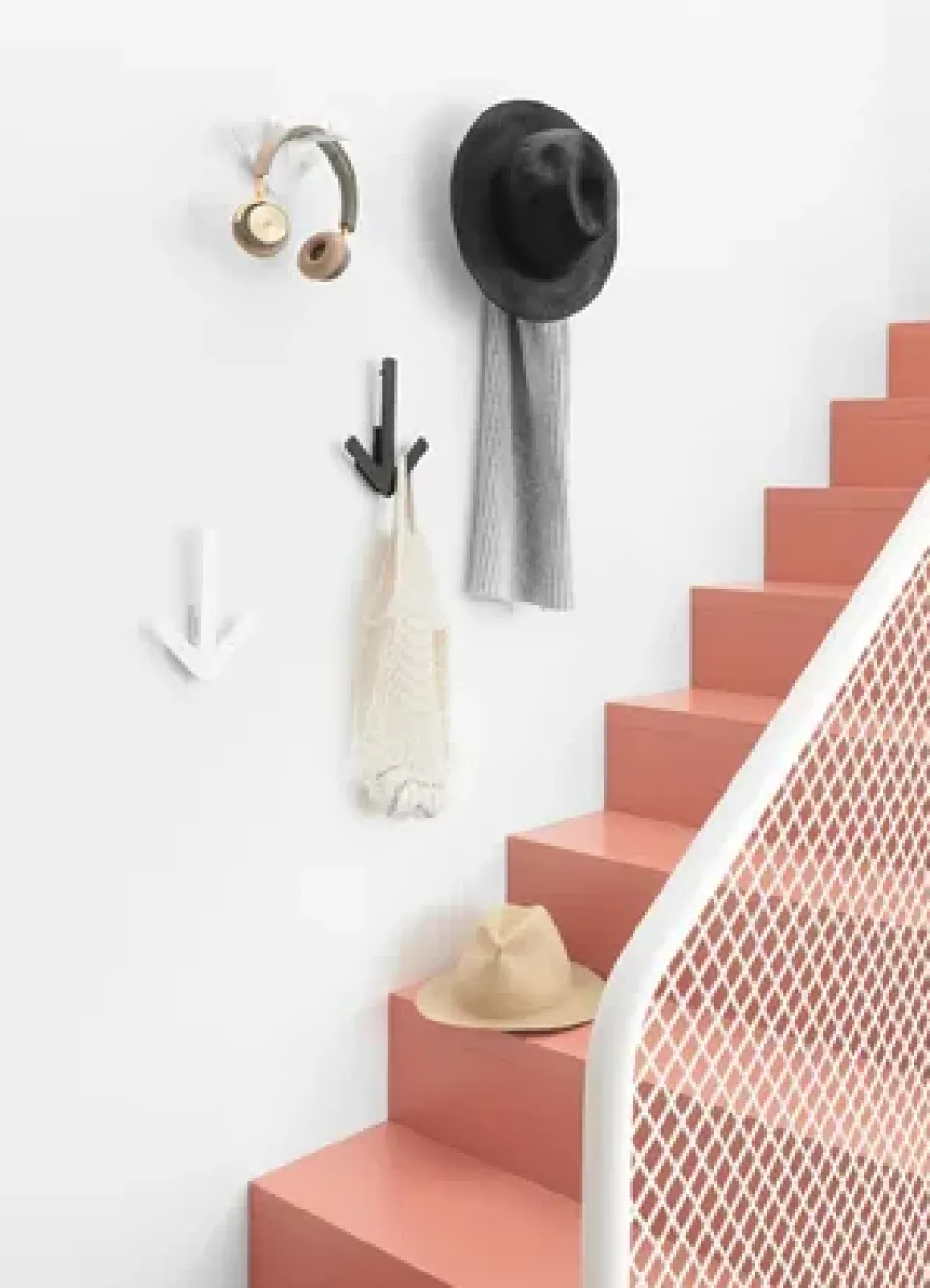 Design House Stockholm Clothes Hooks & Hangers*Arrow hanger, White