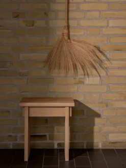 Kristina Dam Studio Stools*Artisan stool 30x40 cm, Warm lacquered oak Beige