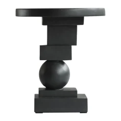 101 Copenhagen Coffee Tables*Artist side table Ø44x50 cm, Coffee Black