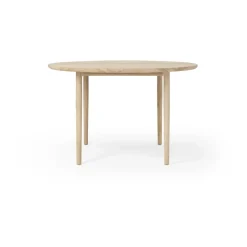 Brdr. Krüger Dining Tables*Arv dining table Ø120 cm, White oiled oak Brown