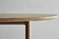 Brdr. Krüger Dining Tables*Arv dining table Ø120 cm, White oiled oak Brown