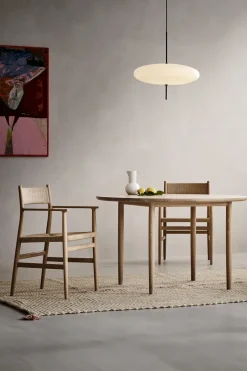 Brdr. Krüger Dining Tables*Arv dining table Ø120 cm, White oiled oak Brown