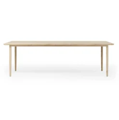 Brdr. Krüger Dining Tables*Arv dining table 90x240 cm, White oiled oak Brown