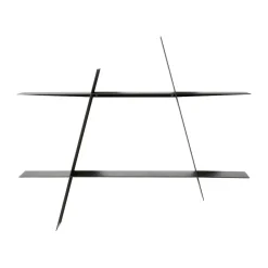 Andersen Furniture Shelves & Shelving Systems*A-Shelf wall shelf Large 78x12x67 cm, Black