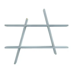 Andersen Furniture Shelves & Shelving Systems*A-Shelf wall shelf Special Edition, Grey L 78x12x67 cm Blue