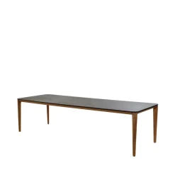 Cane-line Table For Outdoor Use*Aspect dining table, Fossil -teak 280 cm Black