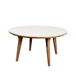 Cane-line Table For Outdoor Use*Aspect dining table round, Travertine Beige