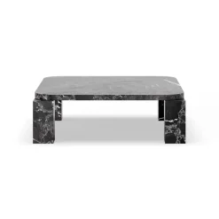New Works Coffee Tables*Atlas coffee table 82x82 cm, Costa marble Black
