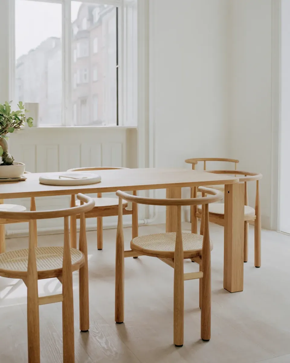 New Works Dining Tables*Atlas dining table 200x95 cm, Natural Oak Brown