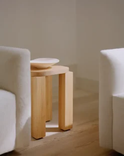 New Works Stools*Atlas stool, Natural Oak Brown