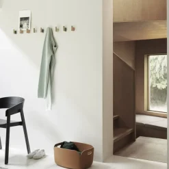 Muuto Clothes Hooks & Hangers*Attach hook 2-pack, Oak-dark Green