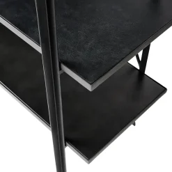 MUUBS Shelves & Shelving Systems*Austin free standing shelf 90x160 cm, Black