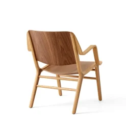 &Tradition Armchairs & Footstools|Chairs*AX HM11 lounge chair with armrests, Walnut-oak Brown