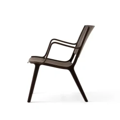&Tradition Armchairs & Footstools|Chairs*AX HM11 lounge chair with armrests, Dark stained oak Brown