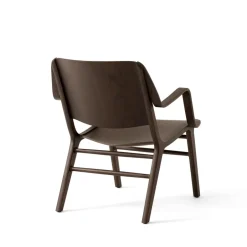 &Tradition Armchairs & Footstools|Chairs*AX HM11 lounge chair with armrests, Dark stained oak Brown