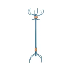 Källemo Clothes Racks, Coat Stands & Hangers*Babe coat rack, -natural leather belt Blue