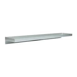 OYOY Shelves & Shelving Systems*Bakku wall shelf large 16x80 cm, Aluminium Silver-coloured