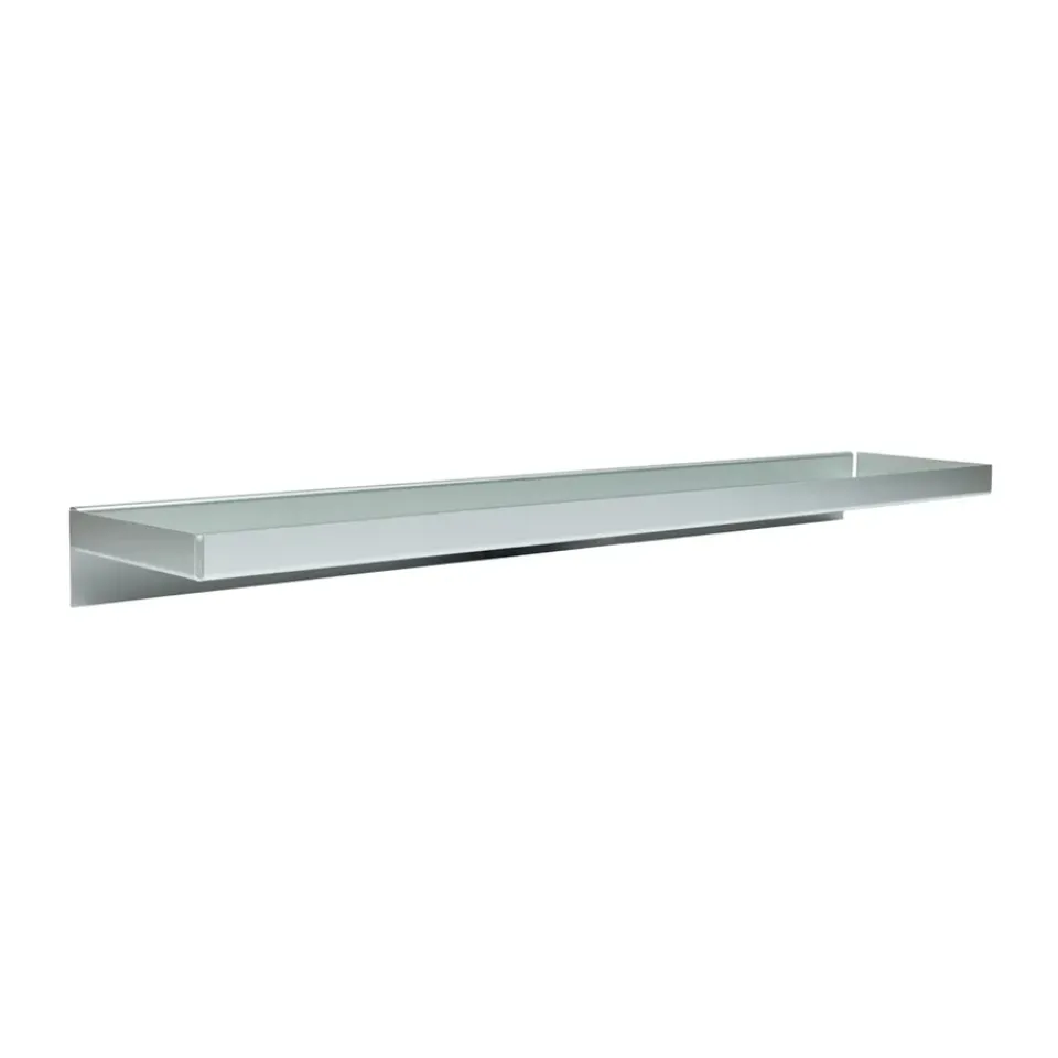 OYOY Shelves & Shelving Systems*Bakku wall shelf large 16x80 cm, Aluminium Silver-coloured