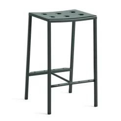 HAY Seating*Balcony bar stool low 65 cm, Dark forest Green