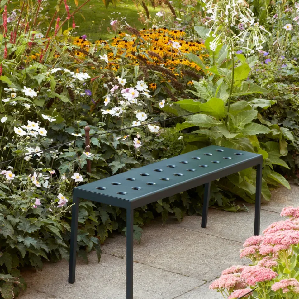 HAY Garden Sofas & Garden Benches*Balcony bench, Desert , 119.5 cm Green