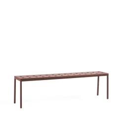 HAY Garden Sofas & Garden Benches*Balcony bench, Iron , 165.5 Red