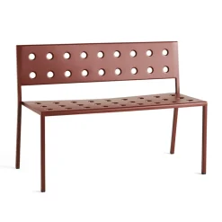 HAY Outdoor Lounge Furniture|Garden Sofas & Garden Benches*Balcony Dining bench 114x52 cm, Iron Red