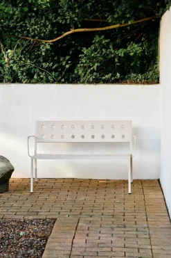 HAY Outdoor Lounge Furniture|Garden Sofas & Garden Benches*Balcony Dining bench 114x52 cm, Chalk Beige