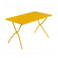 Lafuma Balcony Furniture*Balcony II table, Honey, 70x120 cm Yellow