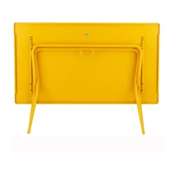 Lafuma Balcony Furniture*Balcony II table, Miel, 140x70 cm Yellow