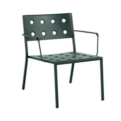 HAY Outdoor Lounge Furniture*Balcony lounge armchair, Dark forest Green
