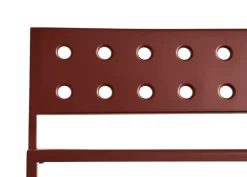 HAY Outdoor Lounge Furniture|Garden Sofas & Garden Benches*Balcony Lounge bench 113.5x69 cm, Iron Red