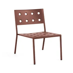 HAY Outdoor Lounge Furniture*Balcony lounge chair, Iron Red