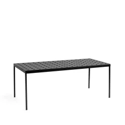 HAY Table For Outdoor Use*Balcony table, Anthracite, 190 cm Grey