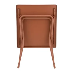 Lafuma Balcony Furniture*Balcony table, Canyon/Terracotta Brown