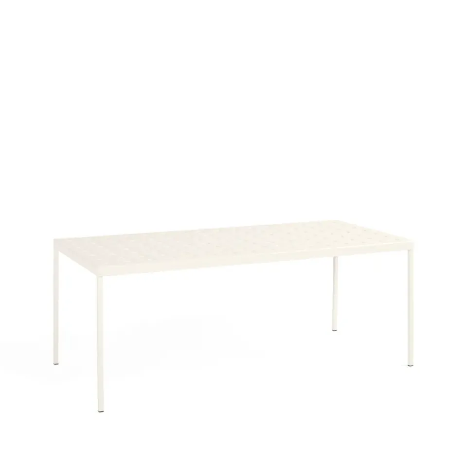 HAY Table For Outdoor Use*Balcony table, Chalk , 190 cm Beige