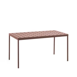 HAY Table For Outdoor Use*Balcony table, Iron , 144 cm Red